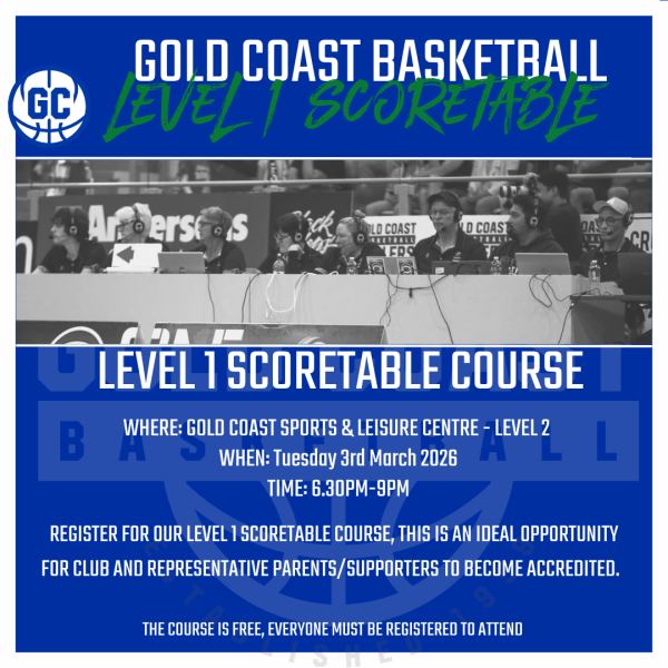 LEVEL 1 SCORETABLE COURSE - March 3rd 2026